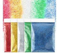 LOPHE Glitter Face 5 Pieces Powder Craft Festival Glitter Accessories DIY Glitter Powder Body Glitter for Hair Face Eye Nails Makeup Body Glitter for Halloween