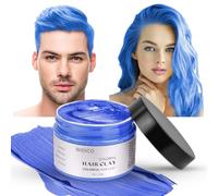 LOPHE Hair Color Wax, 100g One-time Temporary Modeling Natural Colour Hair Dye Wax, Natural Matte Hairstyle Cream Easy Washable Colour Change Hair Clays Hair Dye for Cosplay, Party, Masquerade