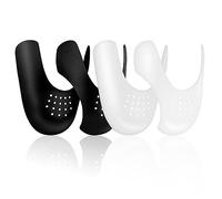 LOPHE Shoe Crease Protectors, 2 Pairs Anti-Crease Sneaker Shoe Shields, Universal Shoe Crease Preventers Protector for Men & Women, Toe Protectors for Shoes Toebox Crease Preventers