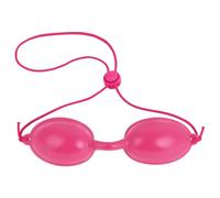 LOPHE Sunbed Goggles Sunbed Eye Protection, Adjustable Safety Tanning Goggles, Protection UV and Infrared, Suitable for Sunbathing, LED Light Therapy, Beauty Clinics, Home beauty,Pink