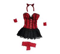 lopituwe 1/6 Scale Figure Clothes Outfit Miniature Doll Dress Sets Allow Customization Of Doll Displays To Match Personal Style Female Clothing Miniature Uniform Collection