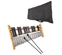 lopituwe 25 Note Glockenspiel Percussion Xylophone Music Instrument With Mallets Carrying Bag Gift Easy To Play Glockenspiel Stick Xylophone Percussion Kits Carrying Bag Birthday Gift Music Instrument