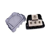 lopituwe 3 Way Power Distribution Block 1 In 3 Out Optimizing Wiring In Various Vehicles High Performance. With Plastic CoverThe Protective Cover Is Made Of High-strength