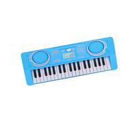 lopituwe 37 Key Electronic Piano Music Learning Toy Helps Develop Cognitive Skills While Having Lots Of Fun Training Coordination Of Left And Right Hands 37 Key Electronic , Blue , 34.5x12.5x8cm