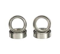 lopituwe 4pcs 4Pcs 1/14 Bearing For 1/14 LC Aluminium Alloy,4pack/lot Bearing 1/14 LC And Durable 4Pcs Bearing For 1/14, 12x8x3.5mm