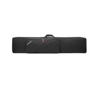lopituwe 88 Key Keyboard Carrying Case Large Oxford Cloth Bag With Extra Storage Compartment Large CapacityThe Keyboard Carrying Case Has Extra Pocket On, Black, 132cm
