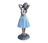 lopituwe Adorned Hawaiian Dashboard Doll Beautifully Capturing Of Dance While Creating Joyful Atmosphere In Home Or Office Dancing Hawaiian Dancing Girl Dashboard Doll Mini
