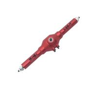 lopituwe Aluminium Alloy Upgrade Rear Axle Assembly For 1/12 Wltoys 12428 Exquisite Aluminium Alloy Rear Axle Assembly For 1/12, red