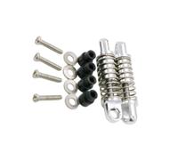 lopituwe Aluminum Alloy Shock Absorber Damper Kits For 1/28 Wltoys K969 Aluminum Alloy RC Upgrade Accessories RC Car Aluminum, silver
