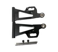 lopituwe Aluminum Front Lower Arms For 1/14 MJX Hyper Go 14209 14210 Improved Rigidity Aluminum Front Lower Arms For 1/14 MJX, Black