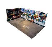 lopituwe Attractive Miniature Parking Lot Model Designed For Multiple Uses Collecting Displaying And Gifting Enthusiasts Mini Scale Car Parking Building Diorama Layouts
