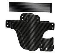 lopituwe Bicycle Mudguards Mud Guard Set Lightweight Universal Biking Spare Parts Premium Tough And Reliable These Bike Front Rear S Possess Incredible Toughness Prevents Easily