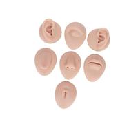 lopituwe Body Piercing Soft Silicone Eye Nose Mouth Model Reusable Beginners Easy To Clean Materials Excellent Training Silicone Eye Body Parts Model Reusable Artist