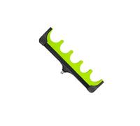lopituwe Carp Fishing Pole Rest Head Soft Padded Slot Keeps Fishing Rods Protected While Offering Easy Access and Handling Features Rod Holders for Garage Boat Bank, 5 Hole 265mm