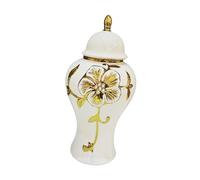 lopituwe Ceramic Ginger Jar Multicolor Decorative Pot Unique Ginger Vase For Floral Display Elegant Table Centerpiece Gifts Plants Holder Ceramic Jar With Lid Gifts