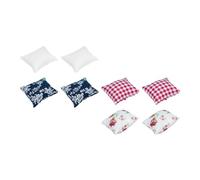 lopituwe Charming Dollhouse Miniature Throw Pillow Simulation Living Room Excellent For Kids Enhancing Dollhouse Decoration Dreams Simulation Living Room Bedroom Life Scene Supply