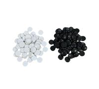 lopituwe Classic Go Games Pieces Set 50 Black 50 White Stones For Enjoyable Strategic Board Game Experience Providing Good Hand Feel When Playing. Strategy Board Games Gobang Chinese Chess Pieces