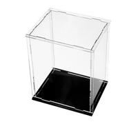lopituwe Clear Display Case For Trophy Cup Figurine Showcase Stackable Acrylic Storage Holder Action Figures And Various Collectibles Stackable Acrylic Cube Toy Dolls Souvenirs Model