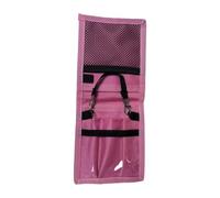 lopituwe Compact Multiple Front Pockets Nursing Bag Practical Tool Organizer Nursing Essentials Portable for Professionals Pharmacists Dentists Medicals Assistant Practical, Pink, 11.5 x26 cm