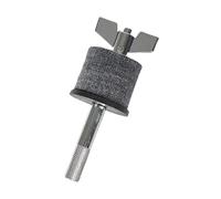 lopituwe Cymbal Stand Mini Cymbal Stacker Provides Effective Solutions For Clutch Replacement With Secure Adjustment And Simple Setup Thread Stacker Attachment Thick Felt Cushion, Silver, 10x3.8cm