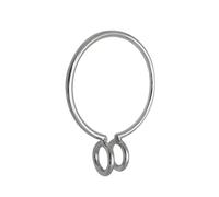 lopituwe Easy Stainless Steel Anchor Retrieval Ring With 8mm Solid Enhancing Fishing Experience Overall Size139.7mmx180.7mm Small Ring ID26mm.Opening Size15mm.Quickly Clips To Anchor Line