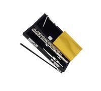 lopituwe Efficient Piccolo Key Of C Sound And Compact Instrument Beginners Or Students In Musical Education Cork. Using High Grade Brassmaterial Piccolo Key Of C 16 Hole, Silver, 31.5x1.3 cm