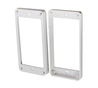 lopituwe Electric Guitar Replacement Parts Curved Pickup Ring Upgrade Set Effortlessly Revive Guitar S Look Dirty Or Old Pickup Ring Curved Mounting