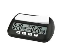 lopituwe Electronic Chess Timer Chess Clock Personalized Adjustable Function Simple Gift For Enthusiasts Clock Digital Timer Digital, Black, 14x8.8x4.5cm