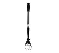lopituwe Extendable Golf Ball Rolling Picker Aluminum Telescopic Retriever Rust-Proof With 5 Section Retractable Feature Golf Ball Retriever Telescopic Pick Up Extendable, Black, 60x183cm