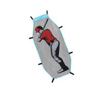 lopituwe Field Netting Trainer For Baseball Softball Enhancement Providing Quick Setup For Indoor And Outdoor Exercises Portable Field Netting Trainer Accuracy Training , Dummy Batter