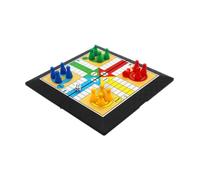lopituwe Flying Chess Ludo Board Game Portable Classic Board Game Fun Family Dice Keeps Kids Engaged While Learning Travel Chess Traditional Strategy