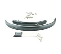 lopituwe Front And Rear Mudguards Set Providing Stylish Options To Folding Bike Cyclist Experience Keeping Clean During Rides. Bicycle Mud Guards Set Is Easy To Install And Remove