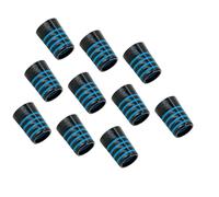lopituwe Golf Iron Shaft Ferrules End Caps Cover Parts Are Designed To Clubs While Ensuring Optimal Golf Performance Shaft Irons Adapter Sleeve Wedge Repair, Black Blue, 0.37