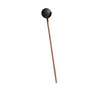 lopituwe Gong Mallet Stick With Rubber Ball Head Produces Unique Whale Sounds Yoga Creating Resonance And Low Notes Silicone Playing Chinese Gong Mallet Music Tool, black, S