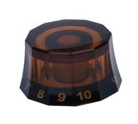 lopituwe Guitar Volume Knob Universal Potentiometer Knobs Featuring Easy Installation Adjustable Control Knobs For All Music Styles Electric Guitar Bass Speed Control Volume, Light Brown, 25.08mm