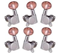 lopituwe Guitars Tuning Pegs Durable Replacement Guitar String Tuner DIY Tools Easy Installation Accessories MaterialGuitar Pegs Are Made Of Metal Guitar String Tuner DIY Tools Replace Parts Right