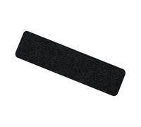 lopituwe Home With Non Skid Safety Rug Slip Resistant Indoor Runner Designed To Secure Pets On Slippery Surfaces Polyester Non Slip Carpet Stair Treads Stair Mats, Black, 76.5x20.5cm