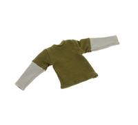 lopituwe Interactive Long Sleeve T Shirt 1/12 Scale Clothing Set Inspires Imagination When Customizing Dolls Promoting Creativity 1/12 Long Sleeve T Shirt Figure Clothes Miniature