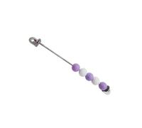 lopituwe Interactive Wooden Sensory Toy for Busy Board Practical Skill Enhancement for Indoor Fun Learning Educational , Violet , 24cm