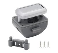 lopituwe Keyless RV Push Cabinet Locks Leading Way In Efficient Drawer Security For Boats And Motor Homes Convenient Efficient Boat Motor Home Cabinet Drawer, Matt Silver