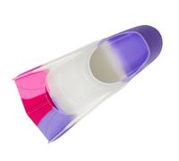 lopituwe Kids Swimming Fins Swim Training Gear Short Flippers Snorkeling Accessories Flexible Comfort for Young Swimmers Flippers for Snorkeling Lap Swimming Accessories, Violet, M