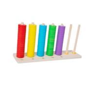 lopituwe Lacing Beads Development Rings Promote Early Learning With Effective Color Recognition Skills And Fun Activities Educational Rings Stacking Toy Early Learning Set