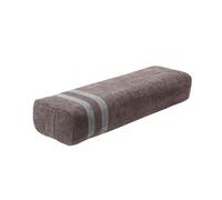 lopituwe Lightweight Yoga Pillow Accessories Rest Sleep Or Support Enhancing Flexibility With Comfort Sponge Cushion Yoga Bolster Pillow For Legs For Restorative, Brown, 70x24x14cm