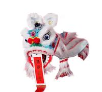 lopituwe Lion Puppet Detachable Strings Brightly Colored Festive Piece Home Decor Unique Gift for Celebrating Traditional Chinese Marionette Lion Toy Symbolizes Good Luck