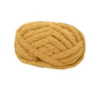 lopituwe Made Soft Chunky Wool Yarn Creating Cozy Throws Decorative Cushions and Unique Handmade Items Blankets Crocheting Cushion Rug Making Tapestry Hand Knit, Ginger Yellow, 25.6 m