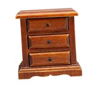 lopituwe Mini Cabinet Dollhouse Bedside Cabinet Encouraging Pretend Play Fostering Creativity And Joy Among Young Players Mini Pretend Play Toy Dollhouse Furniture