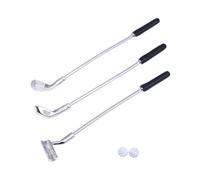 lopituwe Miniature Golf Club Model Dollhouse Accessories Complete Five Piece Set Letting Unique Golf Scenes These Club Are Crafted Metal Miniature Model