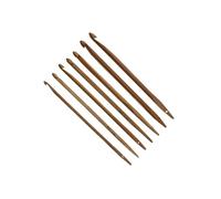 lopituwe Needlecrafts Weave Knit Accessories Cross Stitch Value Crochet Hook Set Gift For Craft Enthusiasts Longer And Smooth Wood Crochet HooksOur Metal Hook Is Long To Extra Space When Pattern Calls