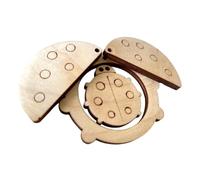 lopituwe Portable Busy Board Sensory Toy for Plane Travel Teaching Aids