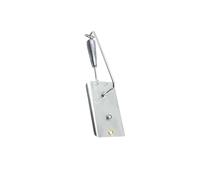 lopituwe Portable Fishing Diving Board Diver Plate Planer Boards for Easy Setup and Successful Fishing Experiences Trolling Board Sport Accessories Outdoor Tools, Silver, 18.2cm